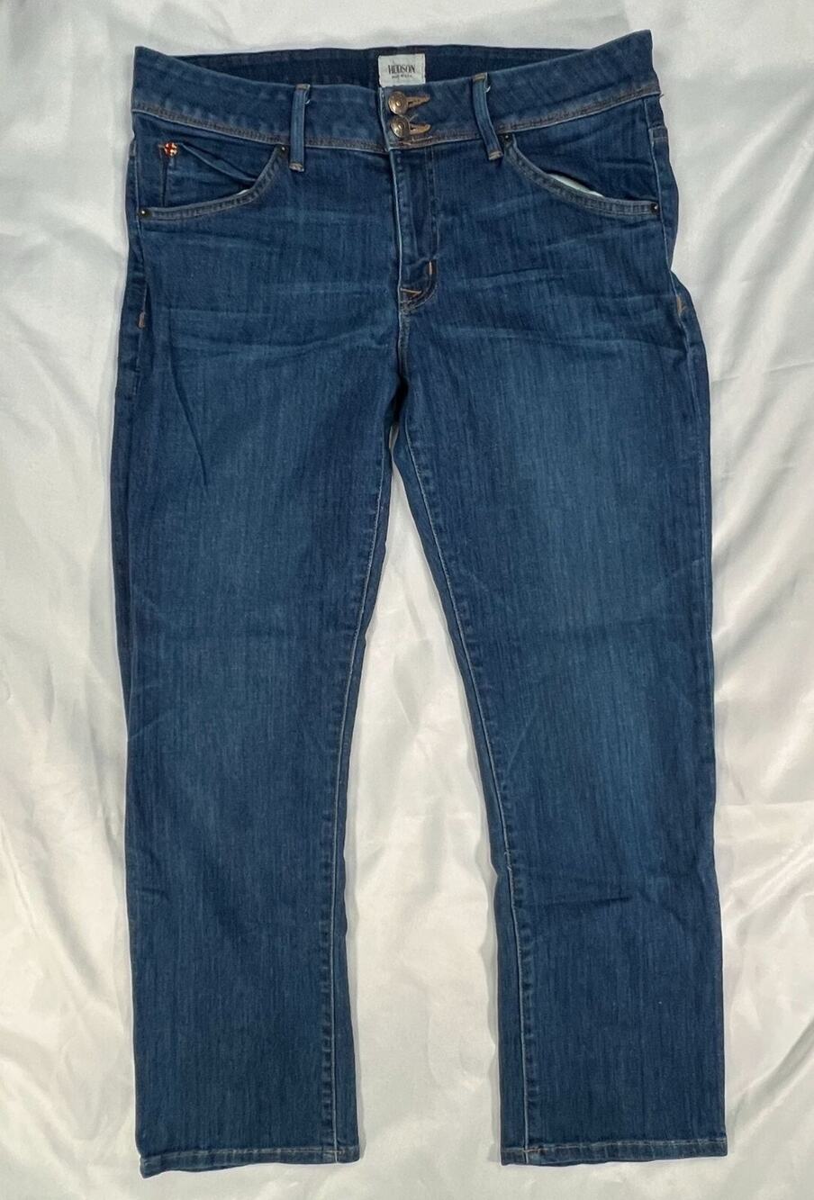 Hudson Jeans Women's Size 31 Midrise Crop Baby Boot